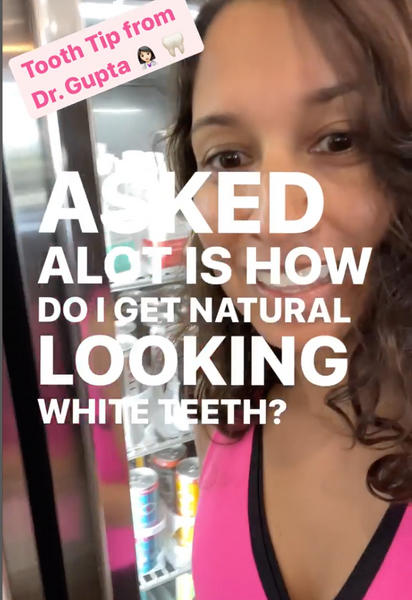 🦷 👩🏻‍⚕️ Tooth Tip from Dr. Gupta: Read the labels of everything you consume. Especially the sugar content. You will be surprised by what you find.
