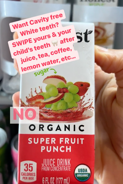SWIPE after every drink 🍹 and meal for cavity free, bright white teeth 🦷 Adult and keiki (child) healthy teeth keep us smiling with ALOHA 🤙 😀 💕