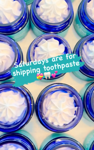 Saturdays are for making fresh, Maui made Aloha Paste and Aloha Tooth Swipes