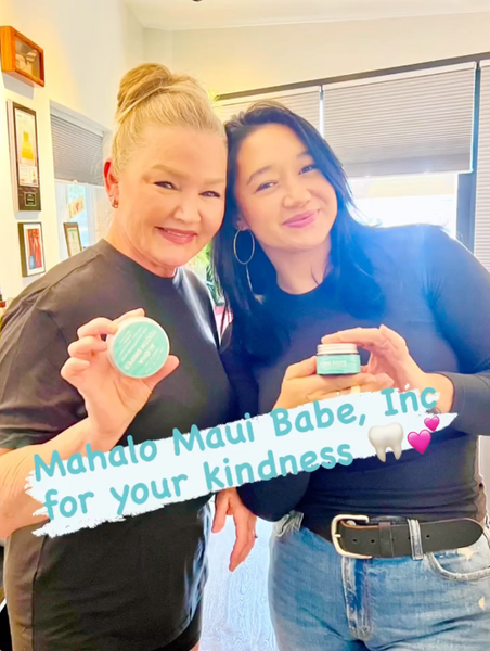 Such an honor today to meet Chrissy and Katrina, the babes behind Maui Babe, Inc! 🏝️☀️