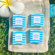 Load image into Gallery viewer, AlohaBrite Mini Floss Set (4 pack)
